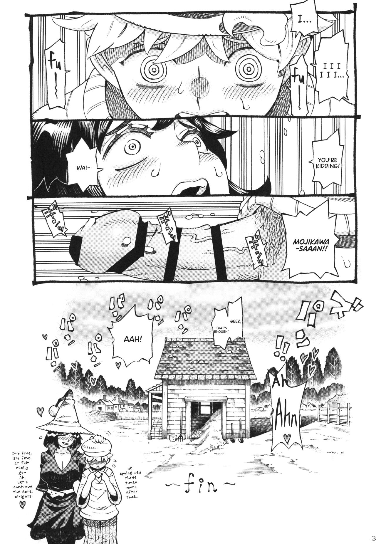 (COMITIA130) [Naivta (Nishi Yoshiyuki)] Majo wa Kekkyoku Sono Kyaku to 2 | The Witch Ended Up... 2 [English] [Panatical] page 34 full