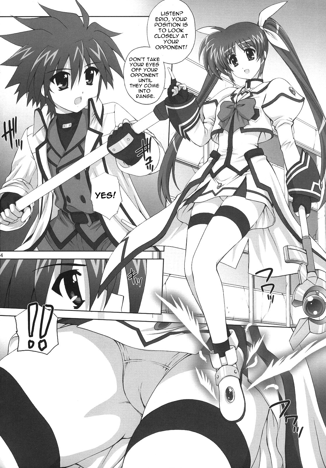 (C76) [Kamogawaya (Kamogawa Tanuki)] Nineteens Ne (Mahou Shoujo Lyrical Nanoha) [English] page 3 full