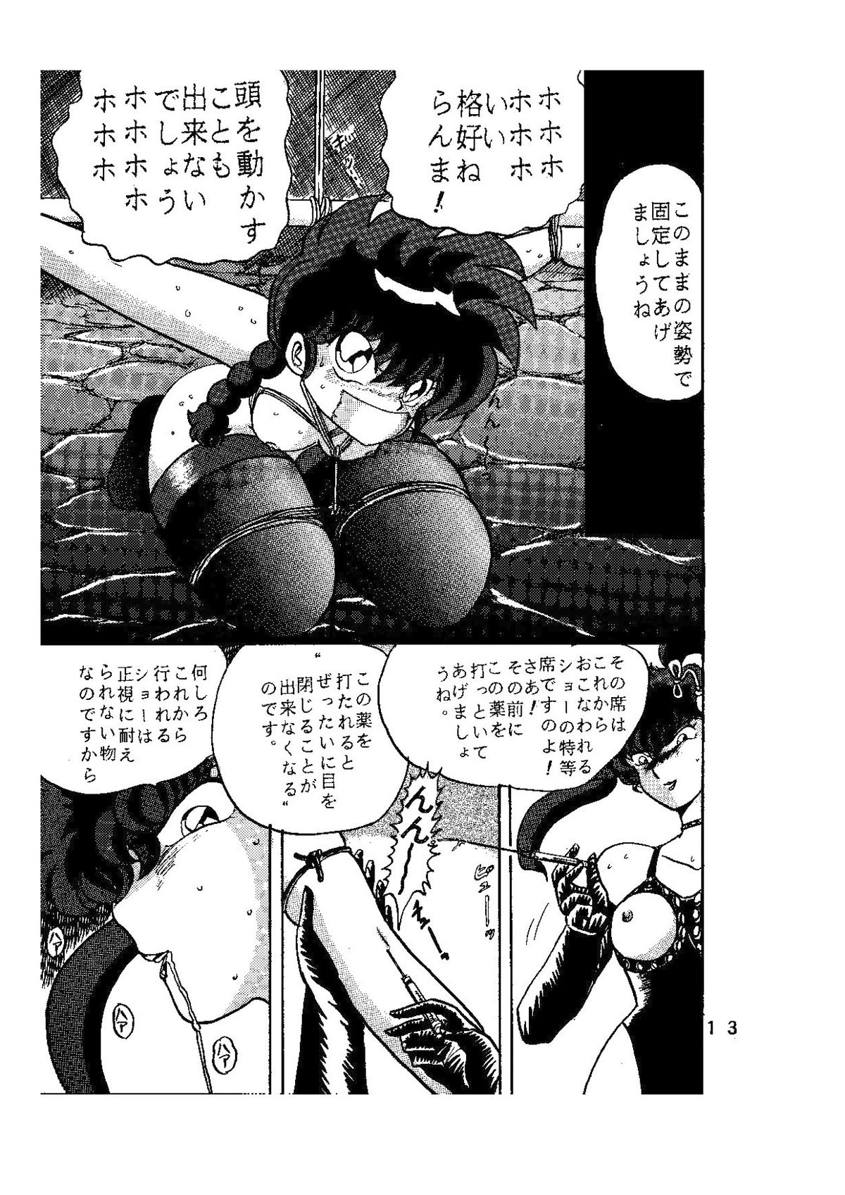 [Global One (Maro)] sadistic LaserDisc Kuro Bara-kan (Ranma 1/2) page 14 full