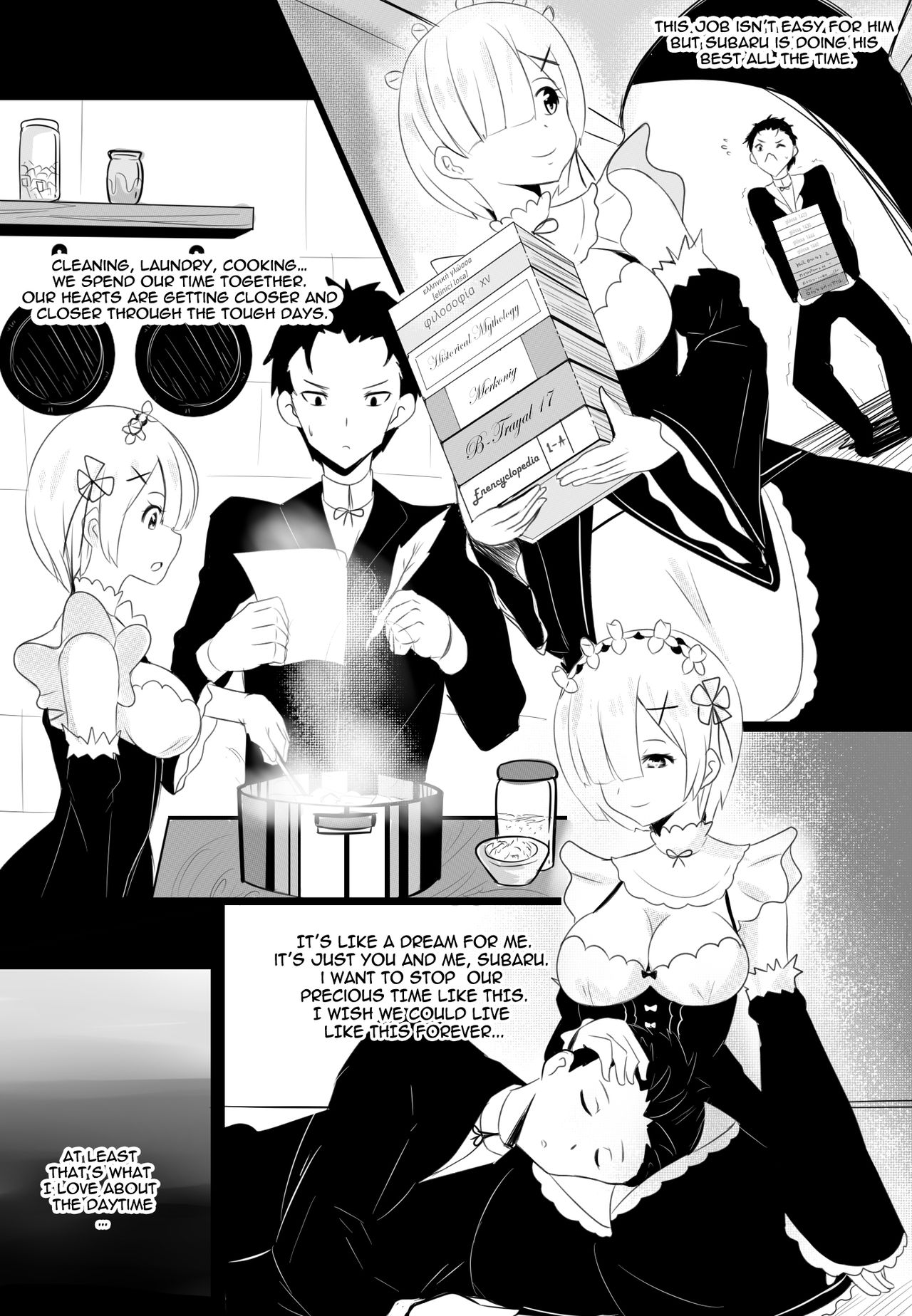 [Merkonig] B-Trayal 17 Rem (Re:Zero kara Hajimeru Isekai Seikatsu) [English] page 4 full