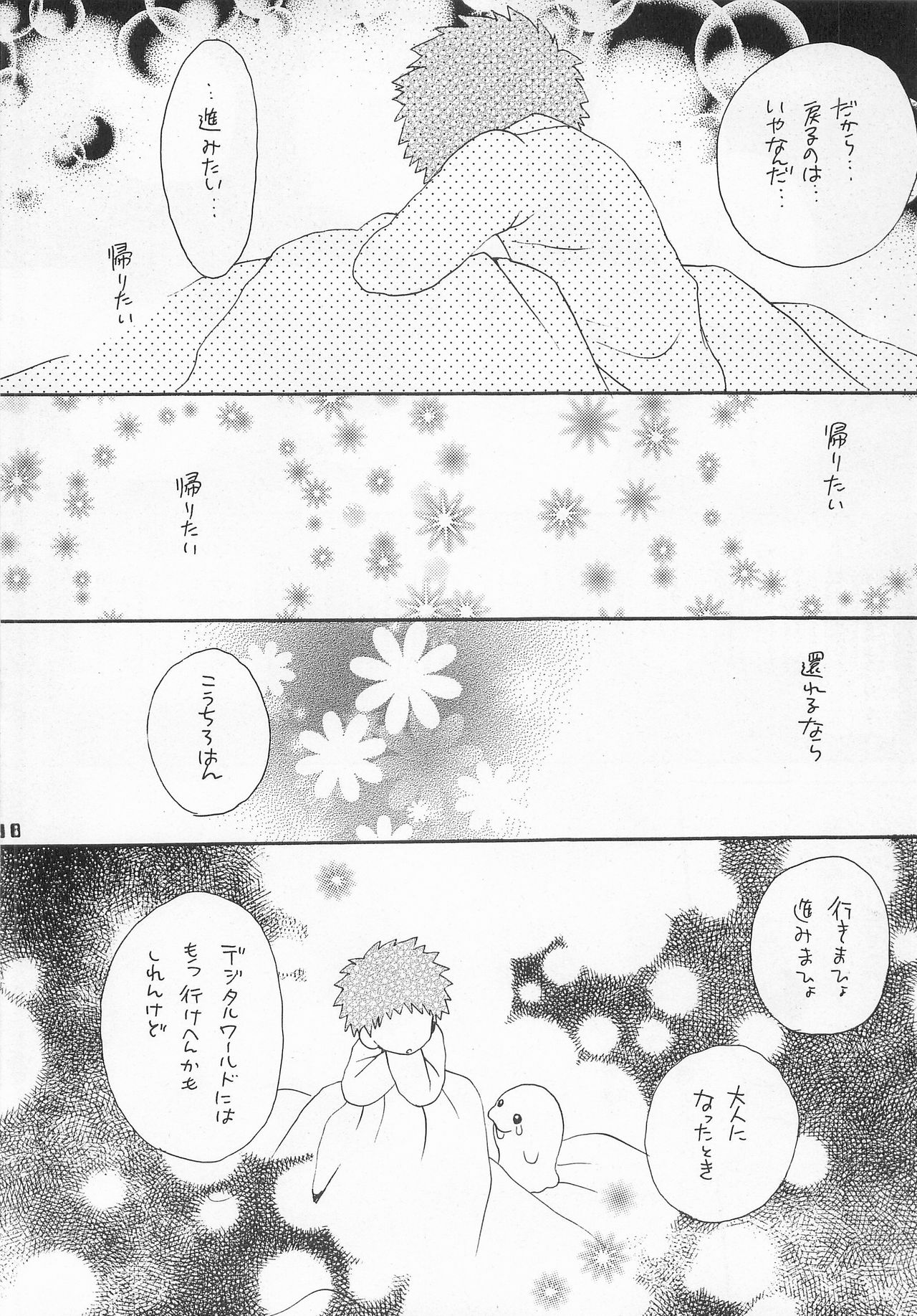 (HaruCC6) [Haniwa Mania, Kuru Guru DNA (Pon Takahanada, Hoshiai Hiro)] Jogress Daihyakka (Digimon Adventure 02) page 37 full