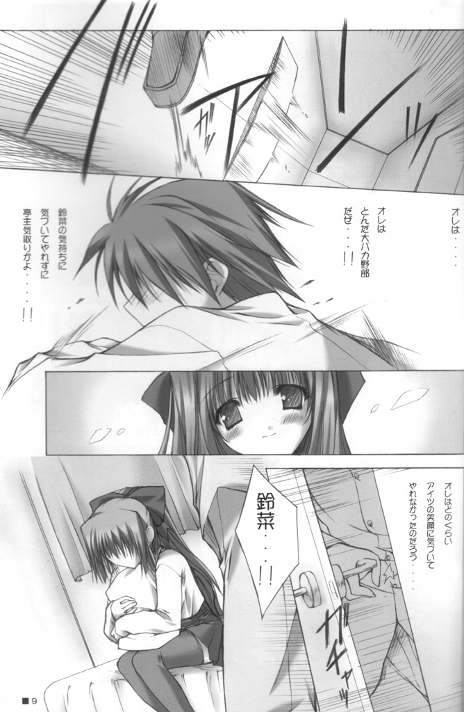 (CR29) [ZiP (HIRORIN, Moekibara Fumitake)] Tsuki no Mabuta (Kao no nai Tsuki) page 8 full