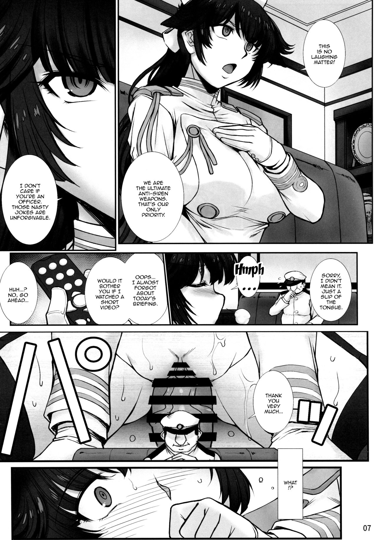 (C94) [H.B (B-RIVER)] Takao wa Midara ni Musebinaku | Takao's Dirty Cries (Azur Lane) [English] {Doujins.com} page 6 full