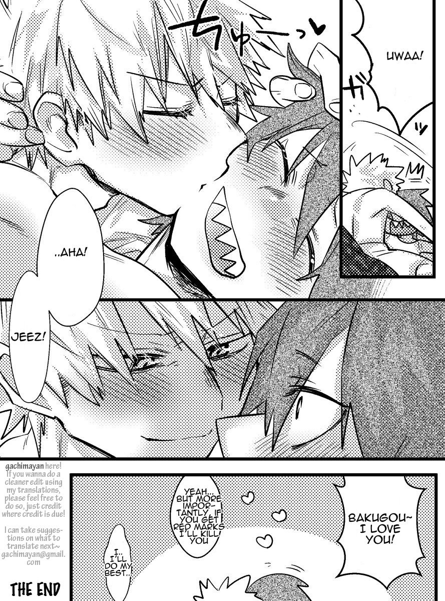 [Ririko] Kirishima Eijiro-kun Otanjoubi Omedetou Manga desu (Boku no Hero Academia) [English] [gachimayan] page 25 full