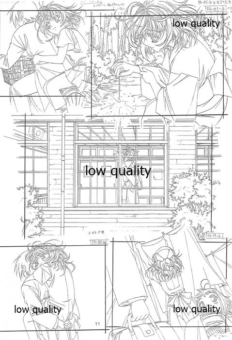 (C60) [大人の童話 (竹井正樹)] Flutter of birds 線画集 page 10 full
