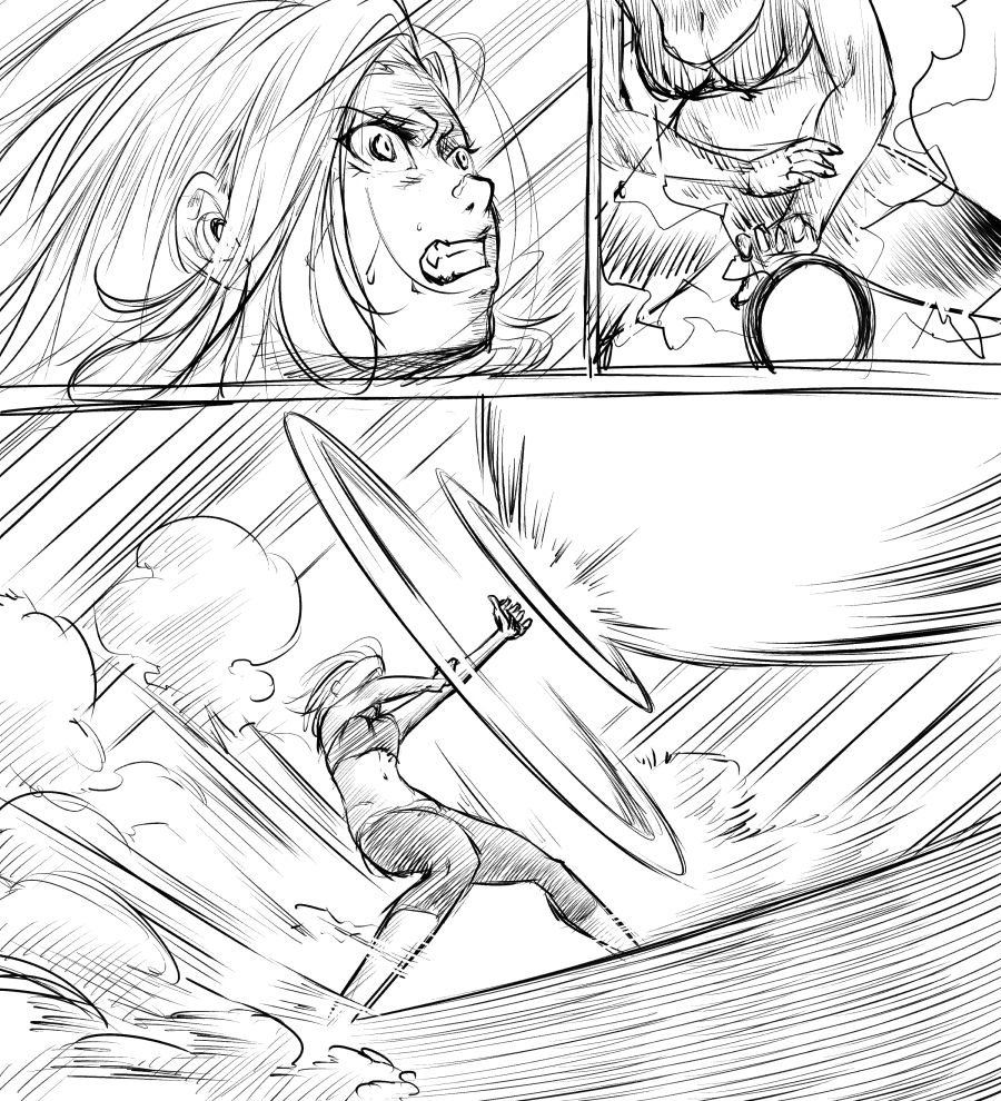 [G evolve] 18-gou VS Caulifla (Dragon Ball Super) page 21 full