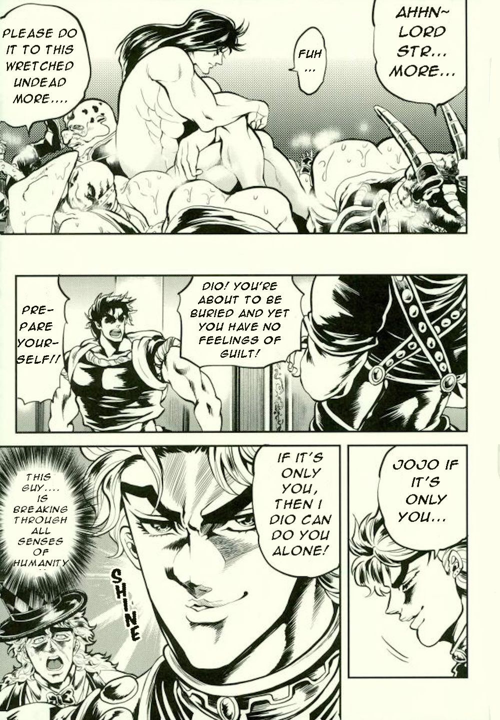 (Mimiket 29) [GOMIX! (Yoisho53)] Zenritsusen o Korikori Shiteiruzo Jojo! Saishuu Kessen Hen | I Am Going to Grind on Your Prostate Jojo! (JoJo's Bizarre Adventure) [English] page 9 full