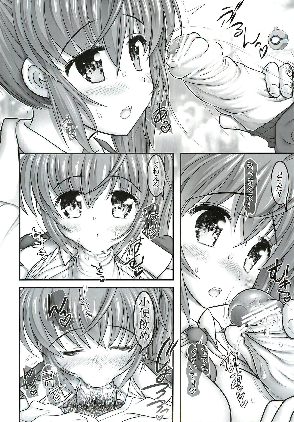 (C81) [STUDIO HUAN (Raidon)] New Nanoha-san. Kouen Choukyou hen (Mahou Shoujo Lyrical Nanoha) page 18 full