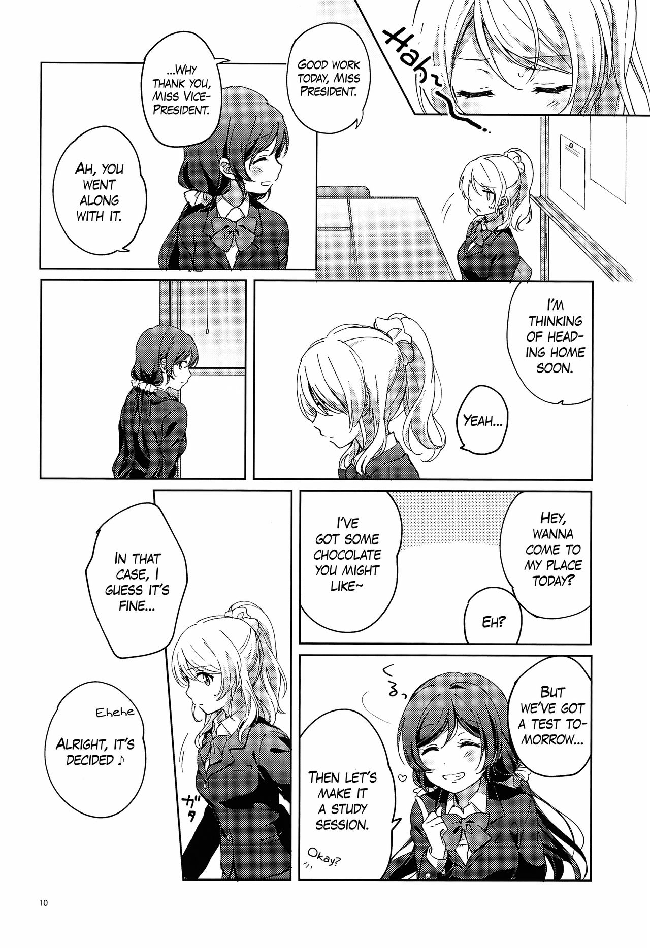 (C96) [nendotabeta (surufuji)] Ii ko Ii ko | Good Girl (Love Live!) [English] [/u/ scanlations] page 10 full