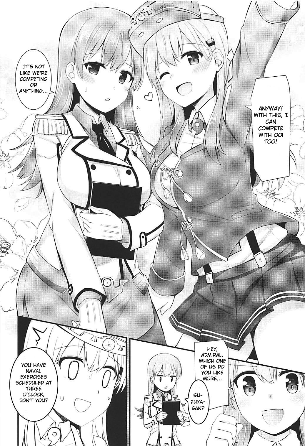 (C92) [Rayzhai (Rayze)] Renshuukan Ooi no Ishou Shoubu |  Training Cruiser Ooi's Outfit Competition (Kantai Collection -KanColle-) [English] =NSS= page 7 full