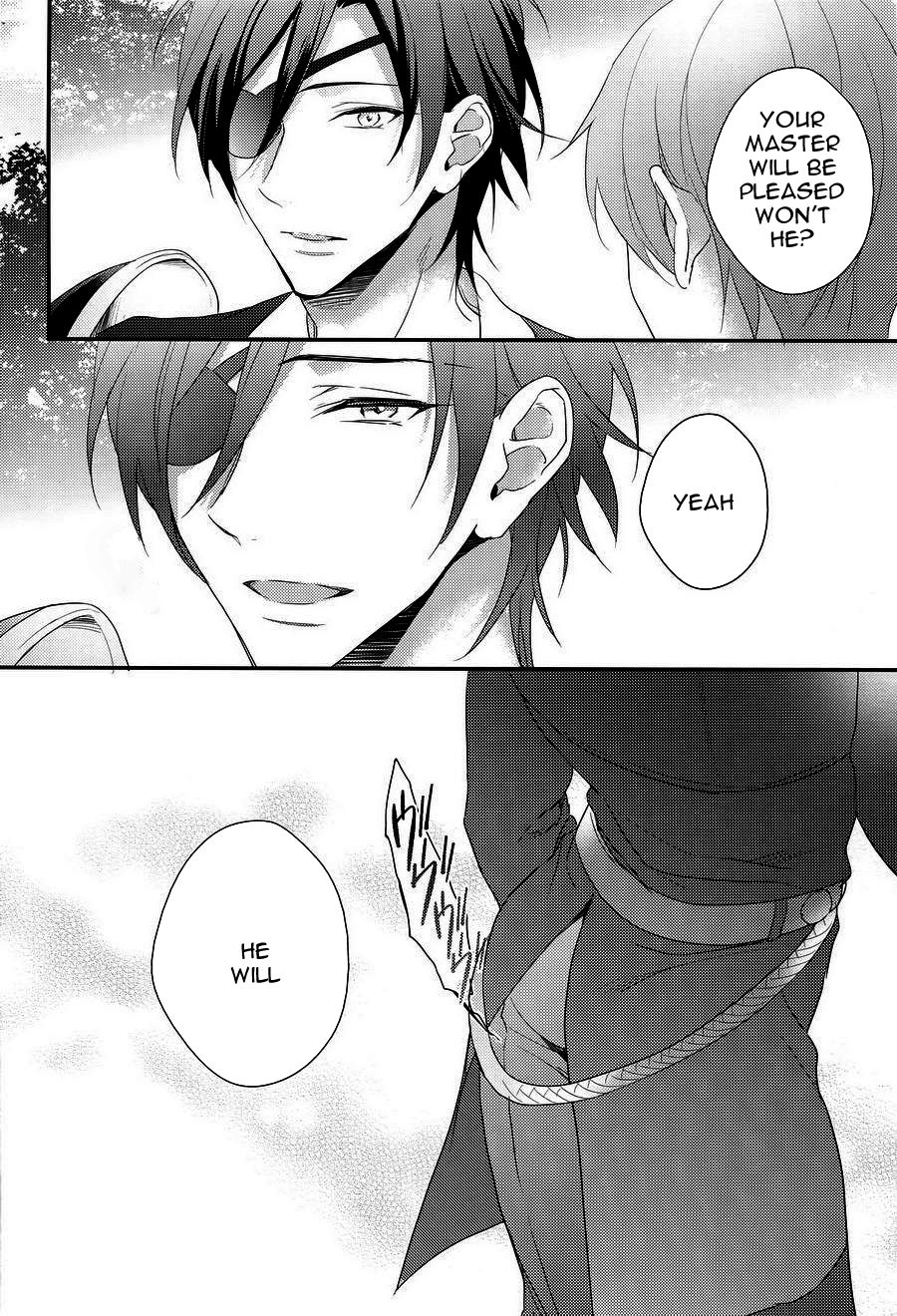 (Senka no Toki) [PureSlider (Matsuo)] Shoku Chuudoku (Touken Ranbu) [English] [Decensored] page 21 full