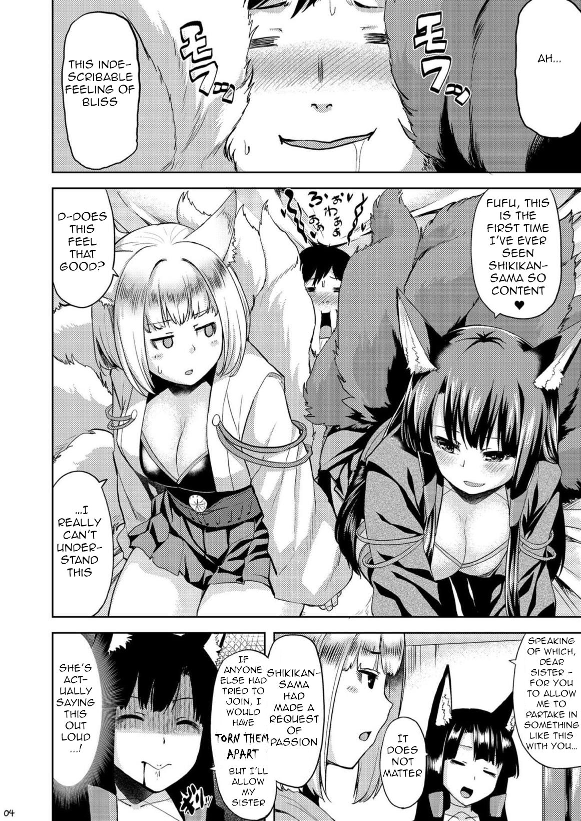(COMIC1☆13) [Tenrake Chaya (Ahru.)] Mofumofu Ikkousen Sand (Azur Lane) [English] page 5 full