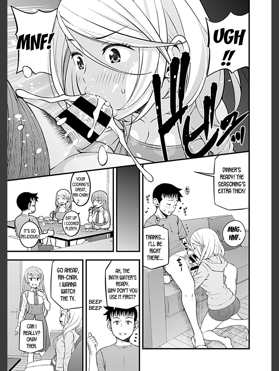 [Moririn-Monson] Kanojo no Gal na Onee-san ni Sasowareta node Shimashita. Ch. 4 | My Girlfriend's Gal-like Onee-san Seduced Me and We had Sex Ch. 4 [English] [desudesu] [Digital] page 7 full