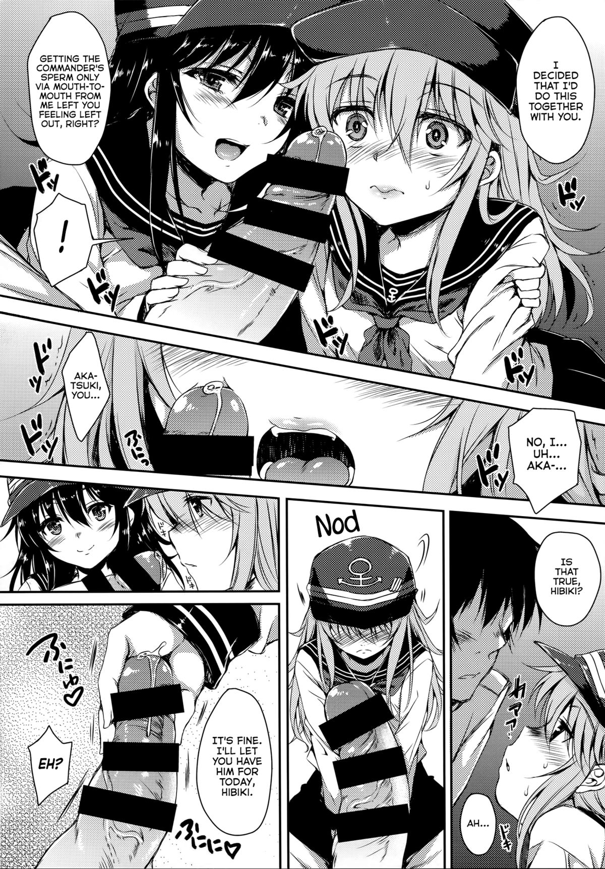 (C85) [Nanatsugumi (Nanamiya Tsugumi)] Akatsuki-gata Collection (Kantai Collection -KanColle-) [English] [Facedesk] page 9 full