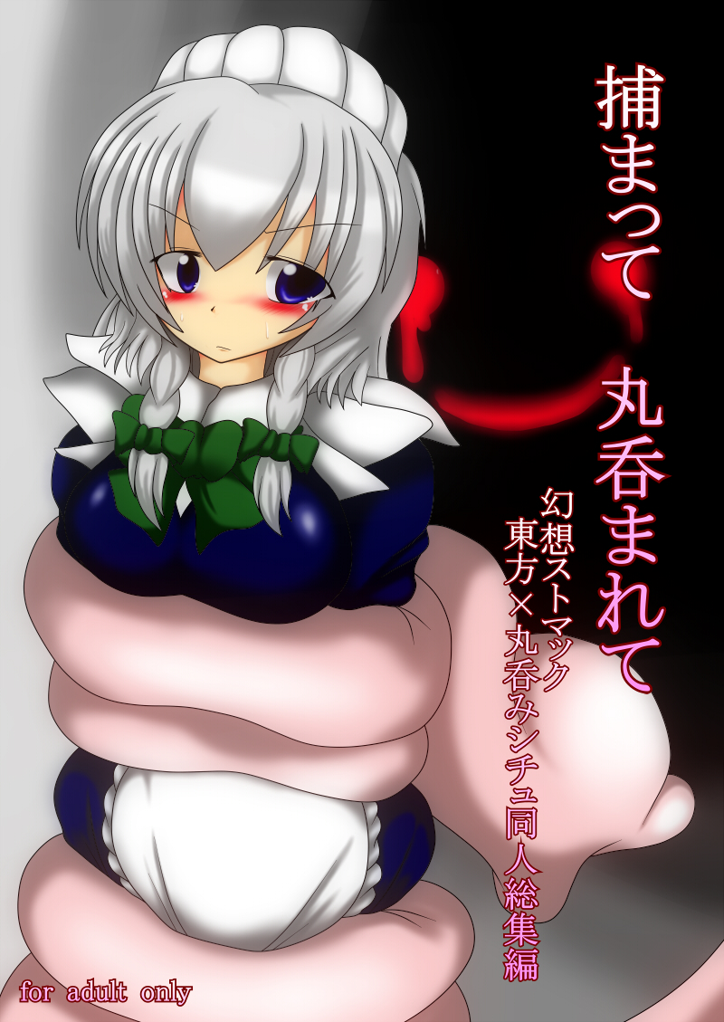 [Gensou stomach (Taku)] Tsukamatte Marunomarete ~Gensou stomach Touhou x Marunomi shityu doujin soushuuhen~ (Touhou Project) page 1 full