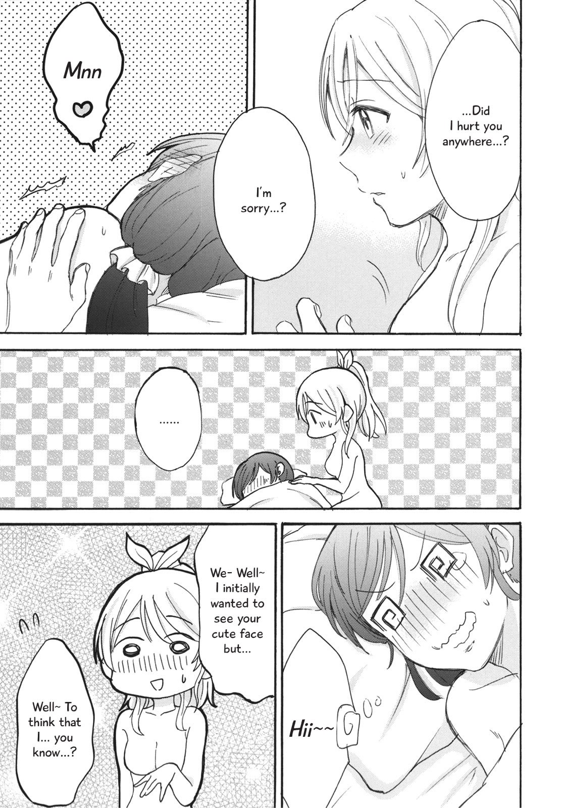 (Bokura no Love Live! 7) [mushiyaki!! (Kanbayashi Makoto)] Dame Dame! My Darling | My Useless Useless Darling (Love Live!) [English] {Seiyuuri & Rexbandit} page 57 full