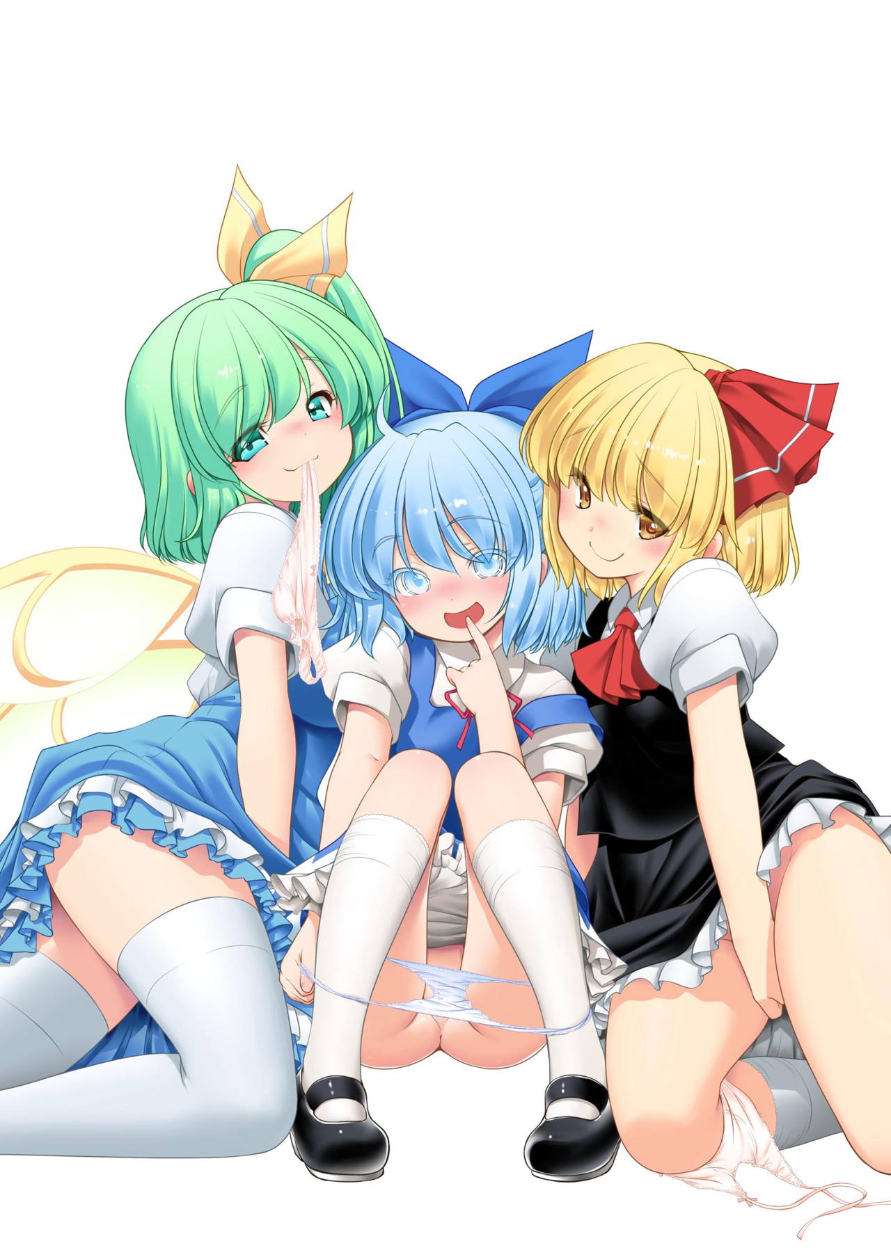 [Yosutebito na Mangakaki (Tomoki Tomonori)] Nureru Kiri no Mizuumi (Touhou Project) [Digital] page 3 full