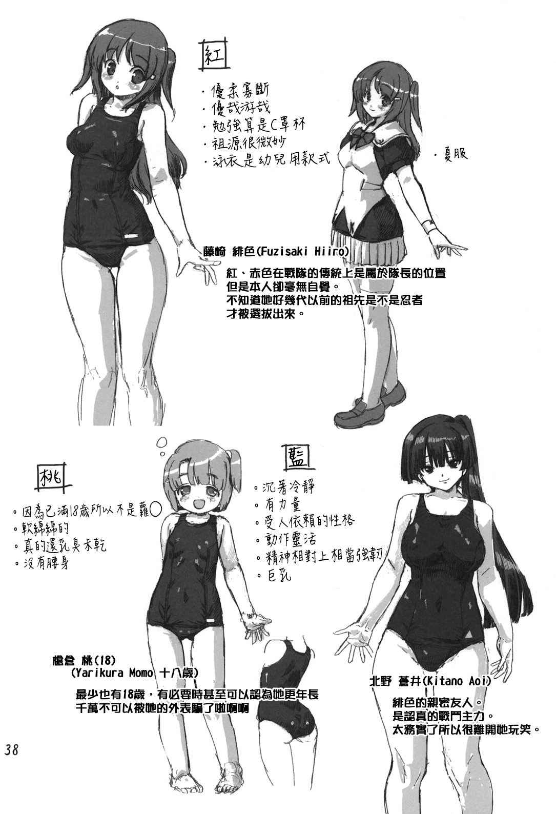 [Orange Peels (Ore P 1-gou, Ore P 2-gou)] Sukumizu Sentai Bikininger [Chinese] [final個人漢化] page 37 full