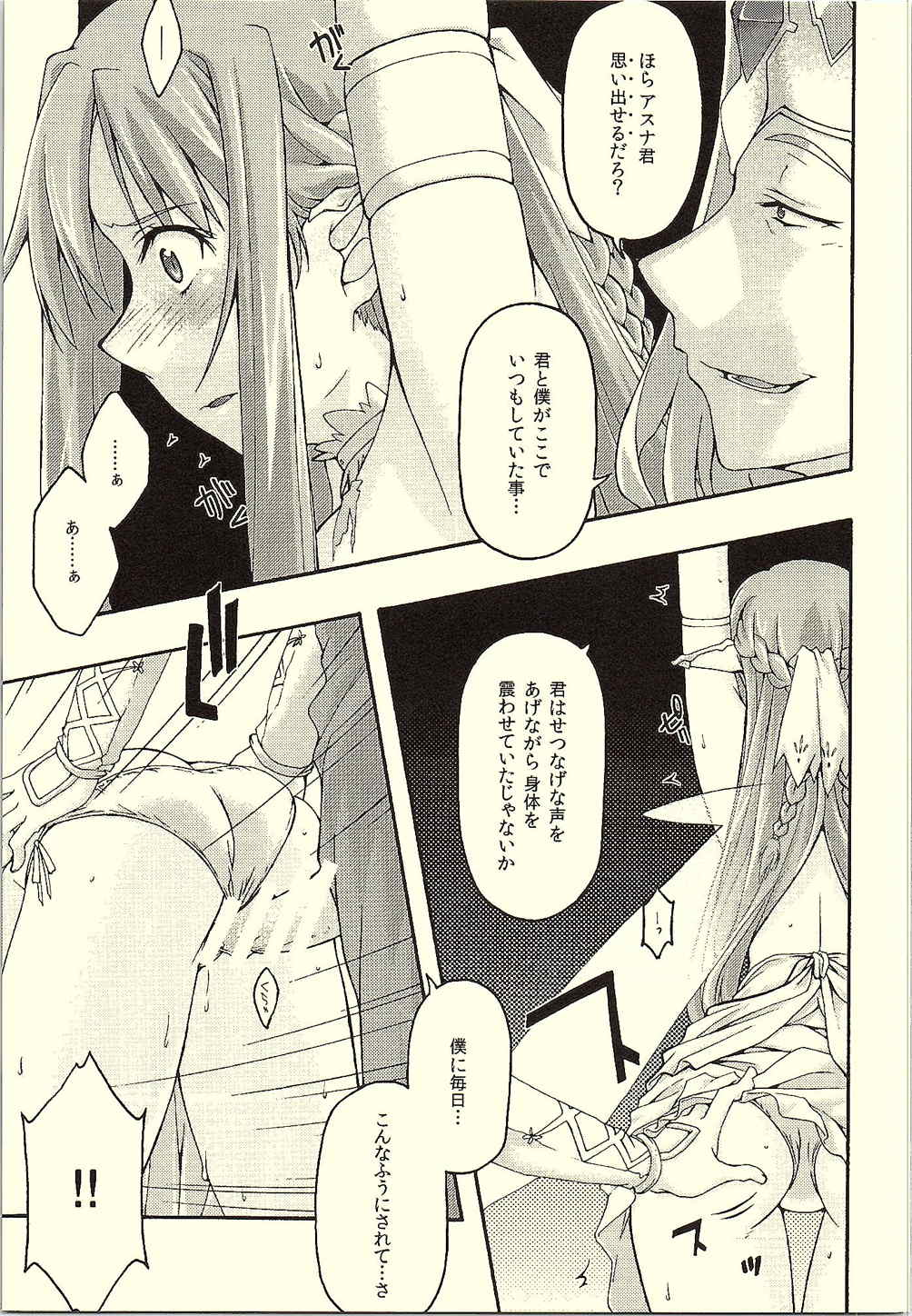 [sandglass (Uyuu Atsuno)] ochiru -asuna- (Sword Art Online) page 14 full