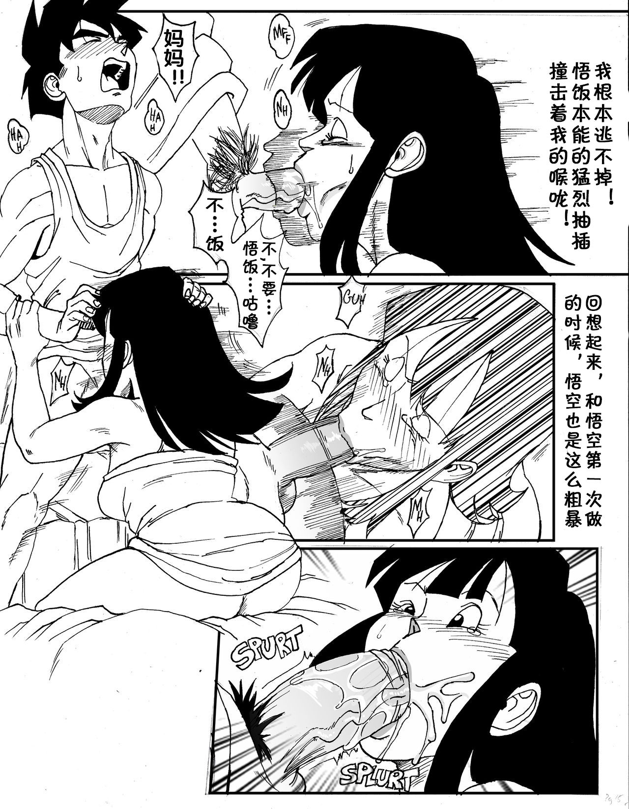 [Aarokira] GohanXChichi (Dragon Ball)[Chinese][流木个人汉化] page 17 full