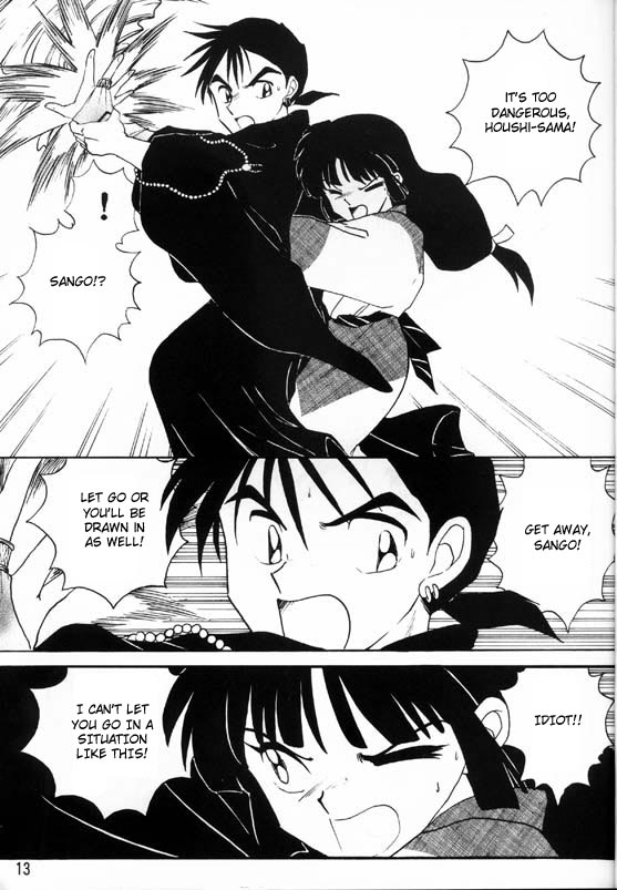 [Kaminobe (Kaminobe Kanon)] Sengoku Renbo Emaki | Falling in Love in the Warring States Era (Inuyasha) [English] [Scribe Figaro] page 11 full