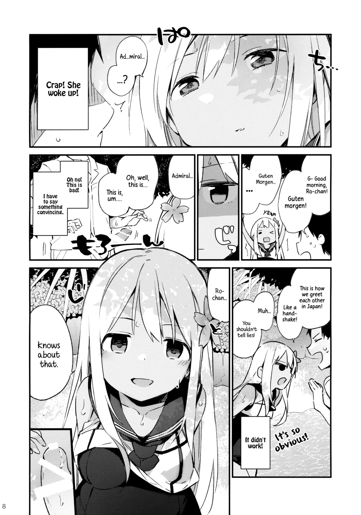 (C88) [TOZAN:BU (Fujiyama)] Ro-chan to Issho! | Together with Ro-chan! (Kantai Collection -KanColle-) [English] [wehasband] page 9 full