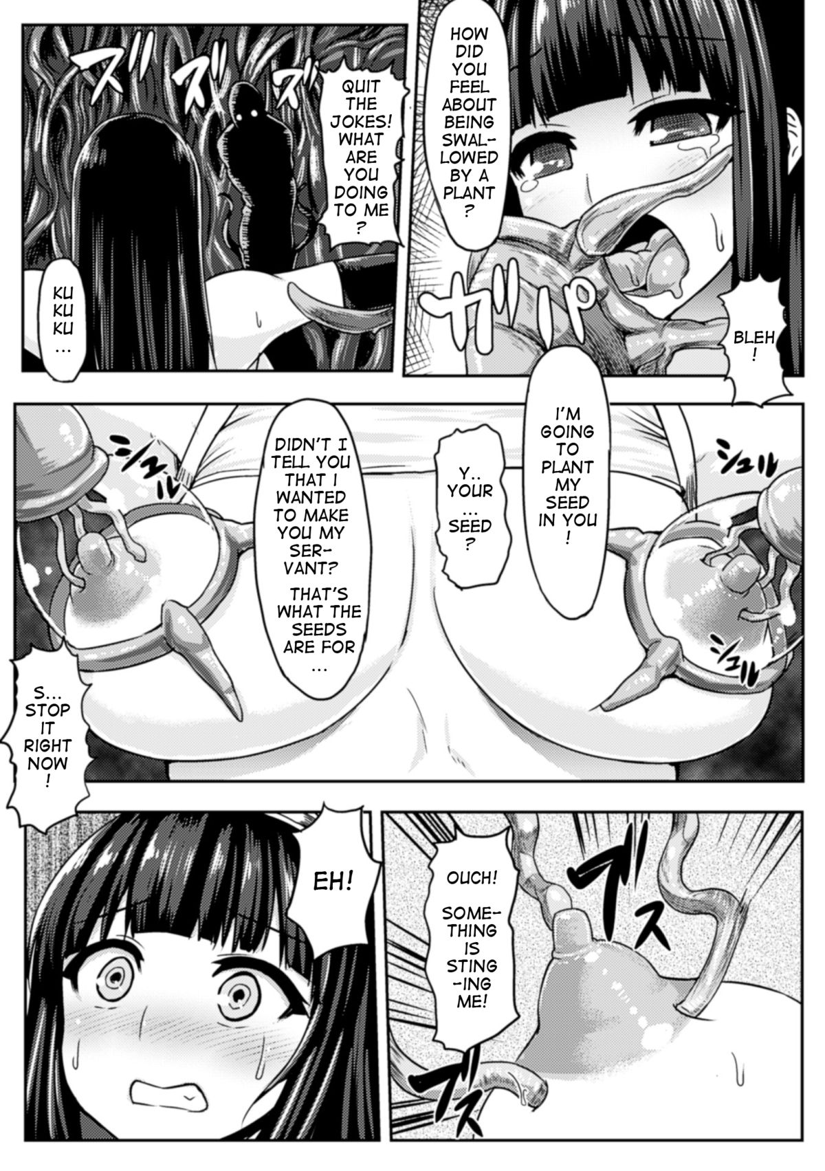 [Ishimiso] ShokuNin (2D Comic Magazine Shokubutsukan de Monzetsu Acme Saki! Vol. 2) [English] [jabbany] [Digital] page 9 full
