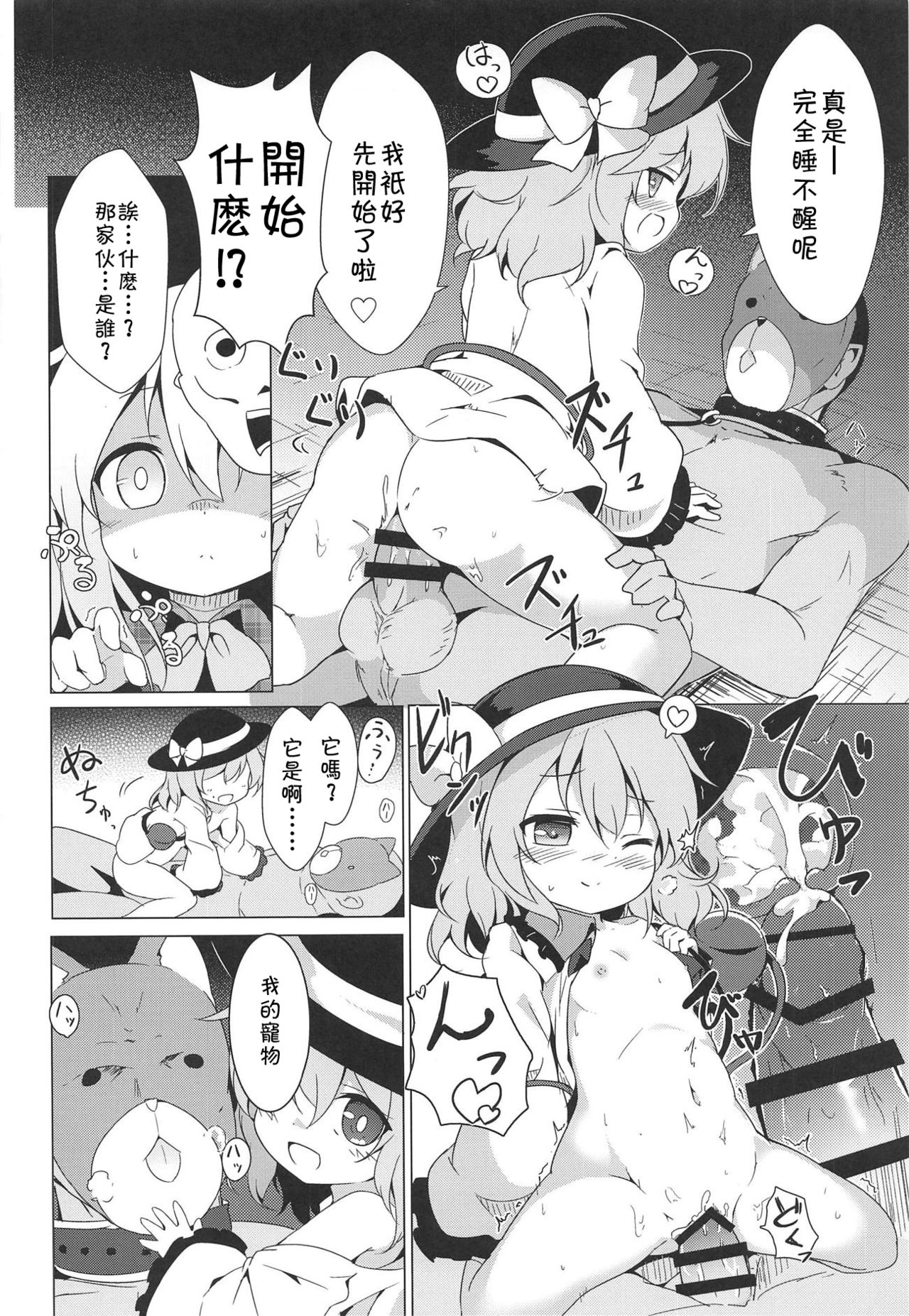 (C95) [Yumemizato (Baku P)] Lovely Possession (Touhou Project) [Chinese] [残碑日月个人汉化] page 7 full