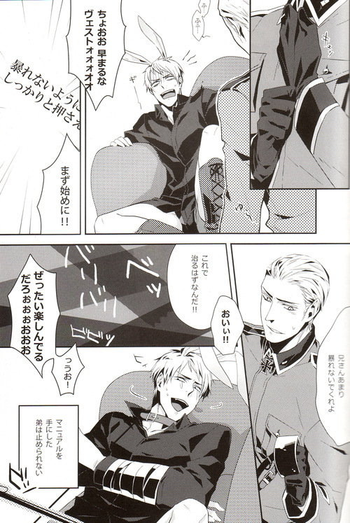 [LUNATIC] Help me, westttttt!! (Axis Powers Hetalia) page 15 full