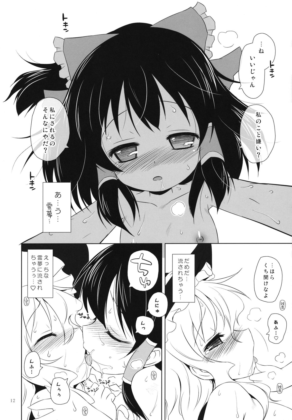 (Reitaisai 10) [Ororiya Enpitsudo (Murian)] Hakurei Flight Night (Touhou Project) page 11 full