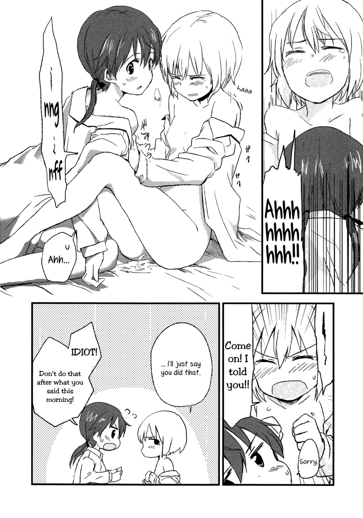 (C80) [Kurocan (Itsuki Kuro)] Hartmann2.5 Ame no Hi no XXX | XXX on a Rainy Day (Strike Witches) [English] [Yuri-ism] page 17 full