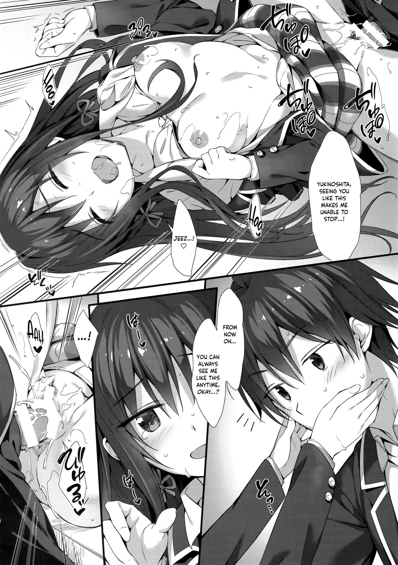 (C95) [P:P (Oryou)] Yukinon Gentei 3 (Yahari Ore no Seishun Love Come wa Machigatteiru.) [English] [obsoletezero] page 8 full