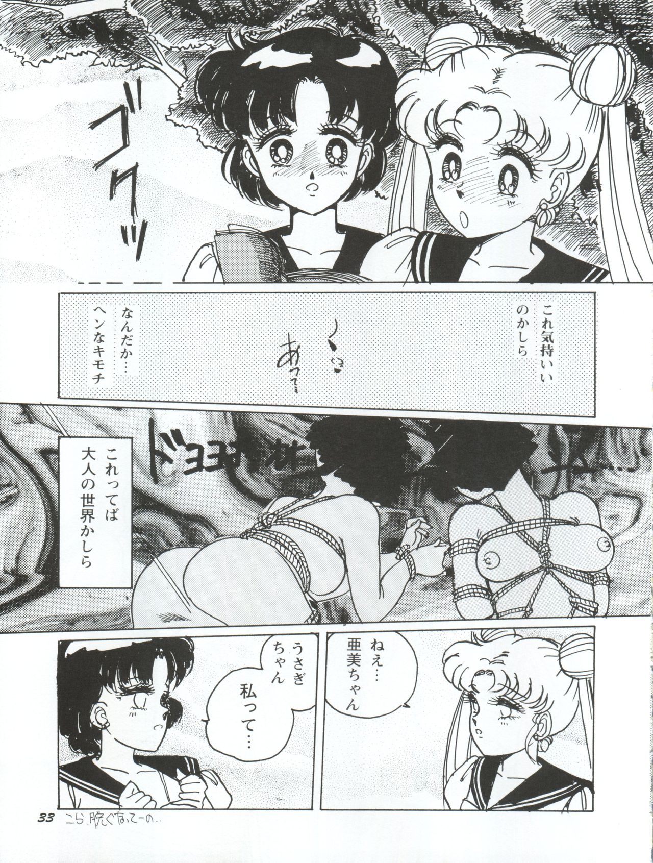 [Yagezawa Bunko (Yagezawa Tetsuyuki)] Usagi 14-sai (Bishoujo Senshi Sailor Moon) [1993-01-24] page 33 full