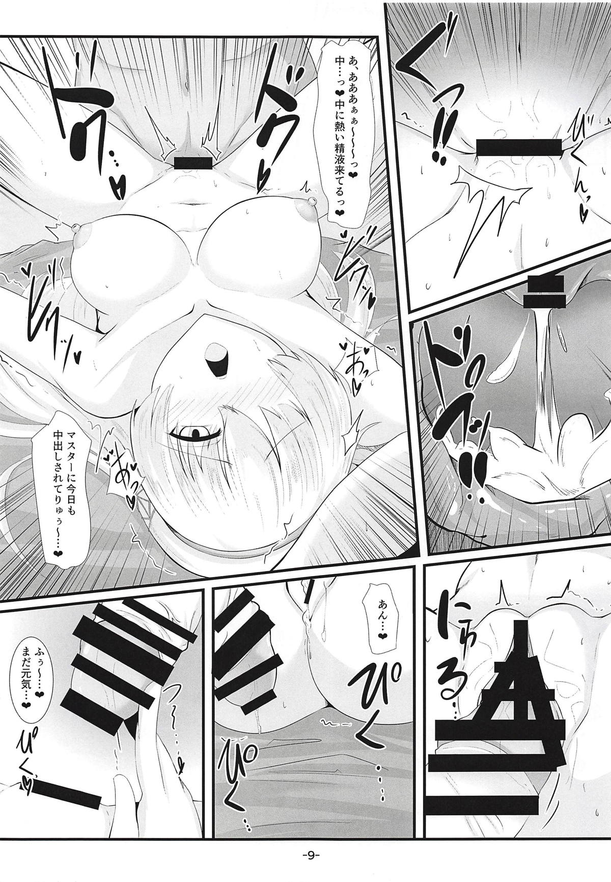 (COMIC1☆14) [Nigatsu Umare (Sawaki Koma)] Master no Shite Kureru Maryoku Kyoukyuu ga Daisuki na Anastasia (Fate/Grand Order) page 8 full