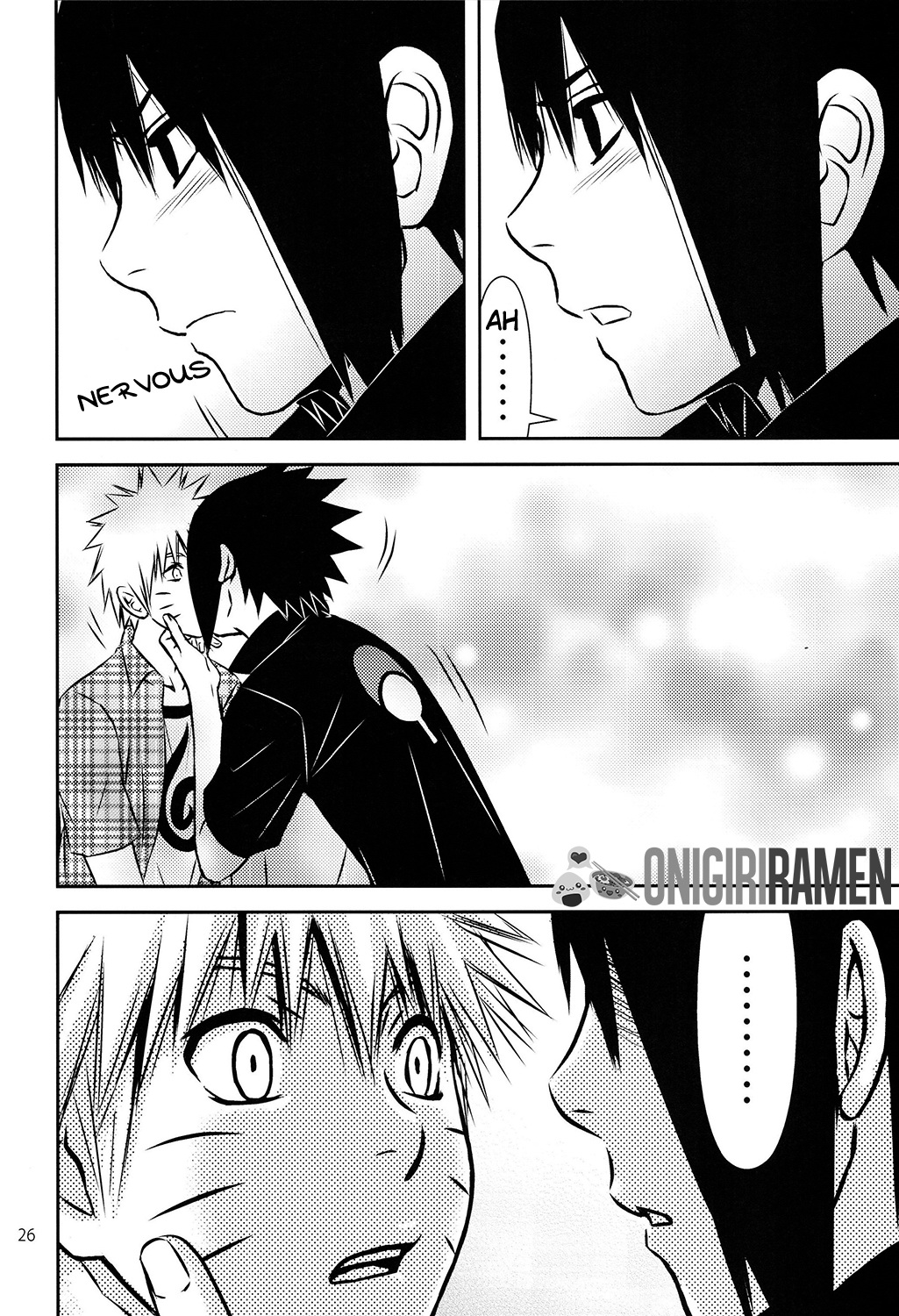 (C80) [@ Harukaze Shunpoo (Shunpoo)] SASUKE ♥ HAPIBA!! (Naruto) [English] [Onigiri Ramen] page 26 full