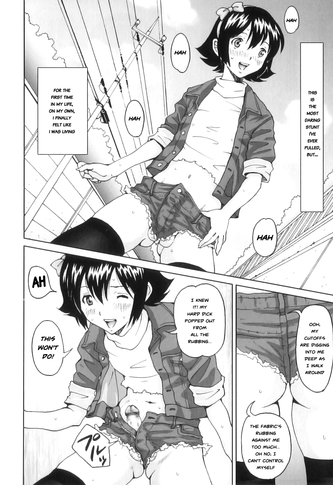 [JinJin] Tokimeki no Shin Seikatsu | Heart-Pounding New Life (Futanarikko no Sekai 4) [English] [Risette] page 10 full