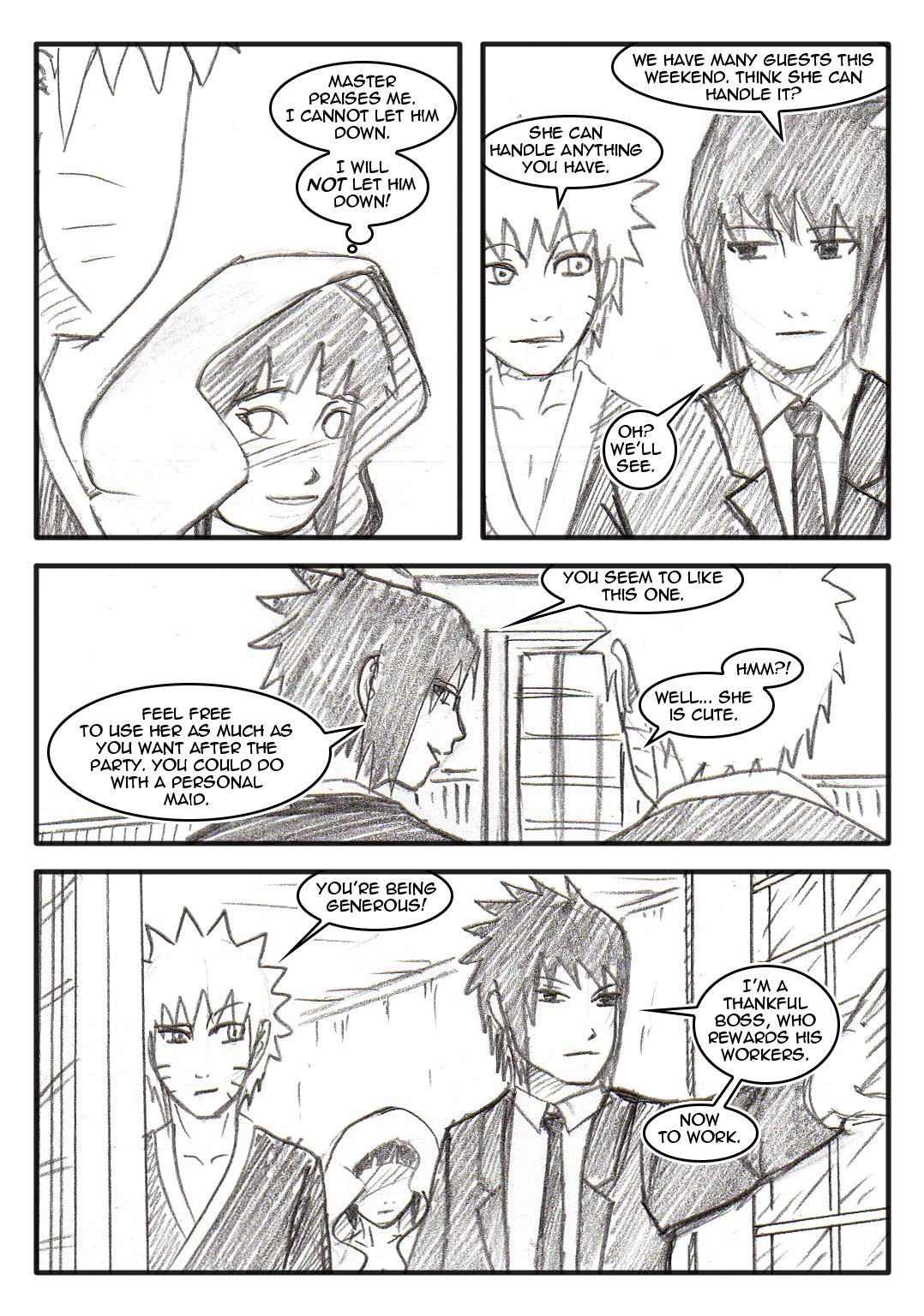 Maids Graduation (commission) page 6 full