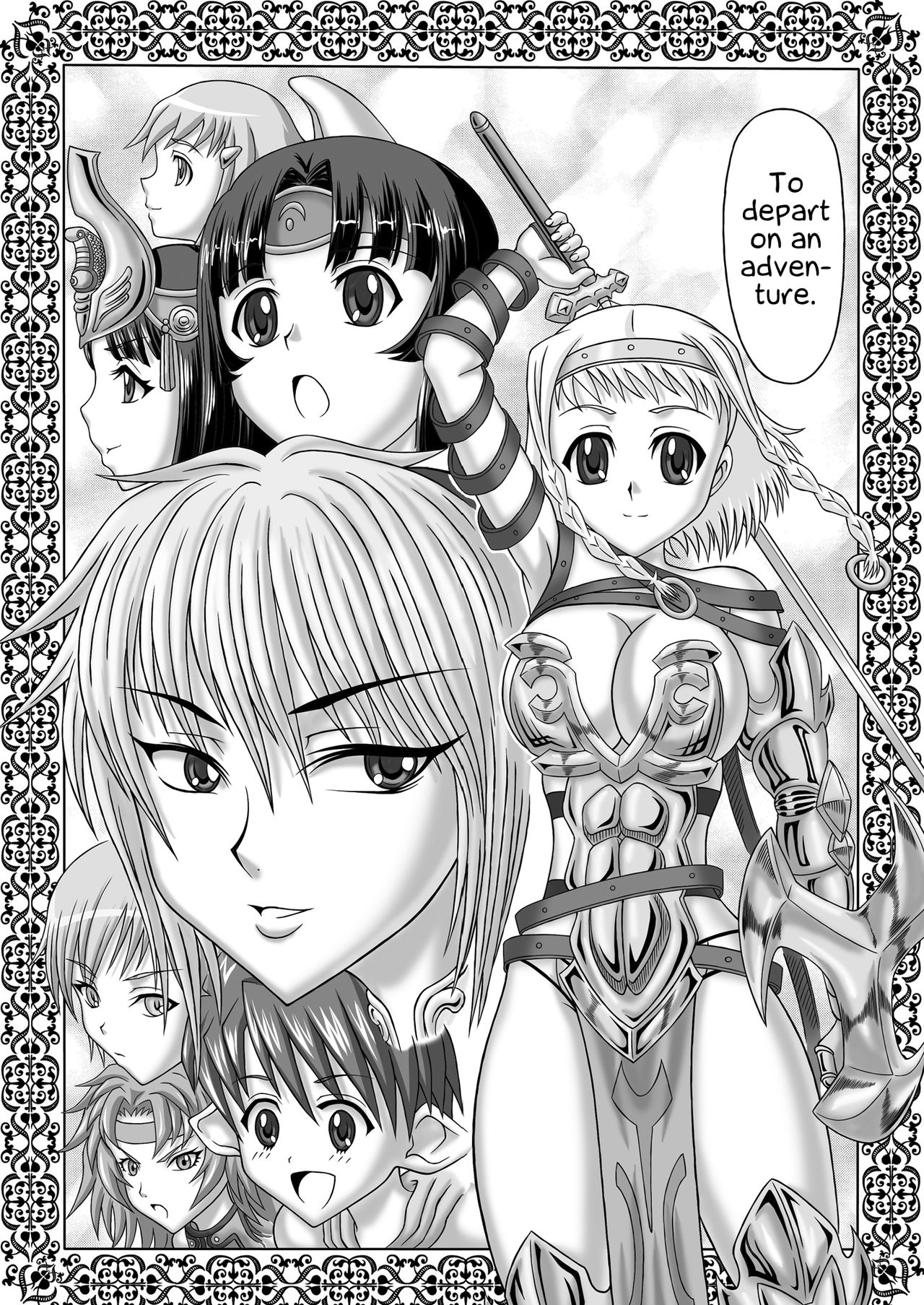 [Hakutoukai] Queen's Sisters (Queen's Blade) [English] [EHCOVE] page 61 full