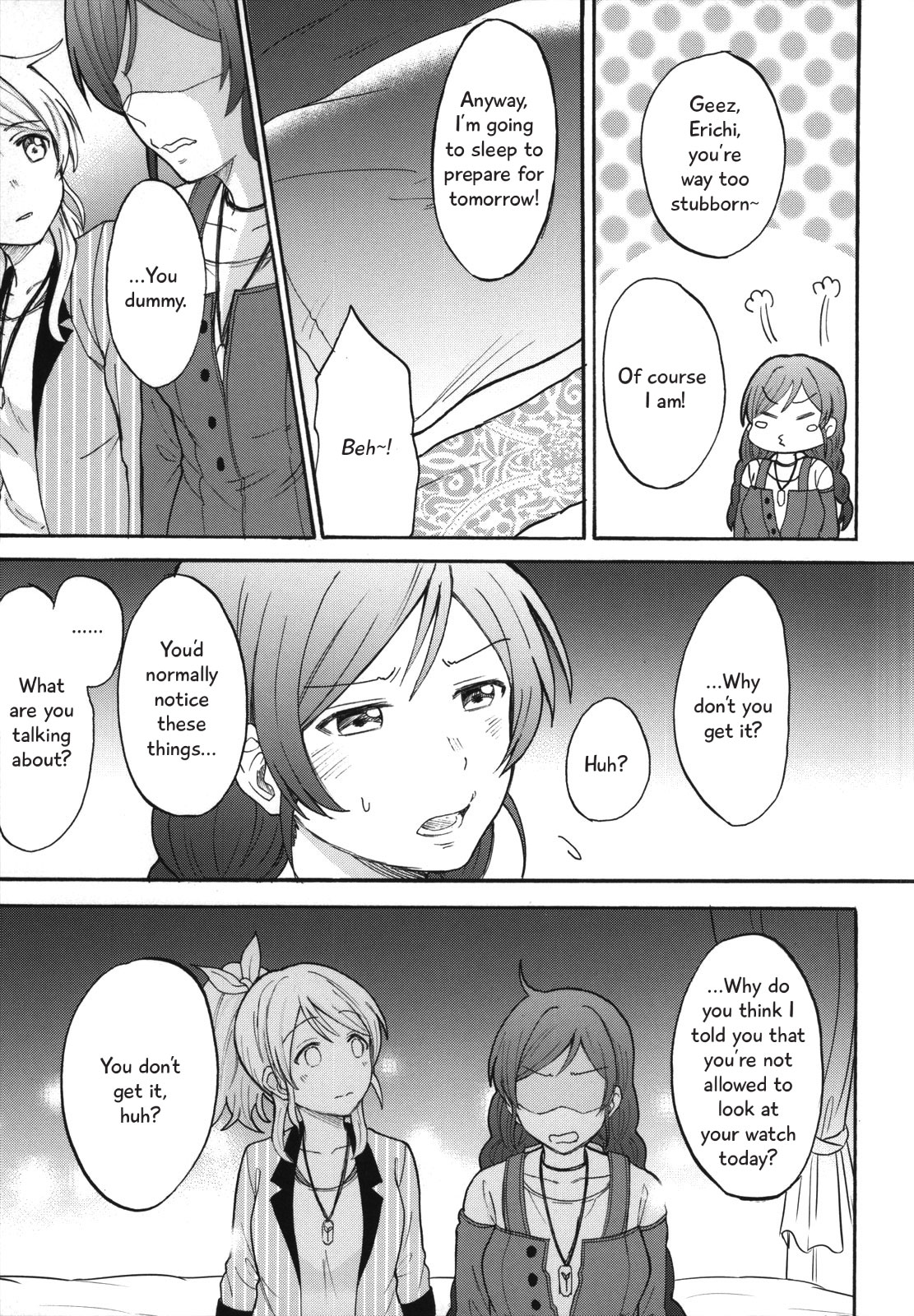 (Bokura no Love Live! 7) [mushiyaki!! (Kanbayashi Makoto)] Dame Dame! My Darling | My Useless Useless Darling (Love Live!) [English] {Seiyuuri & Rexbandit} page 5 full