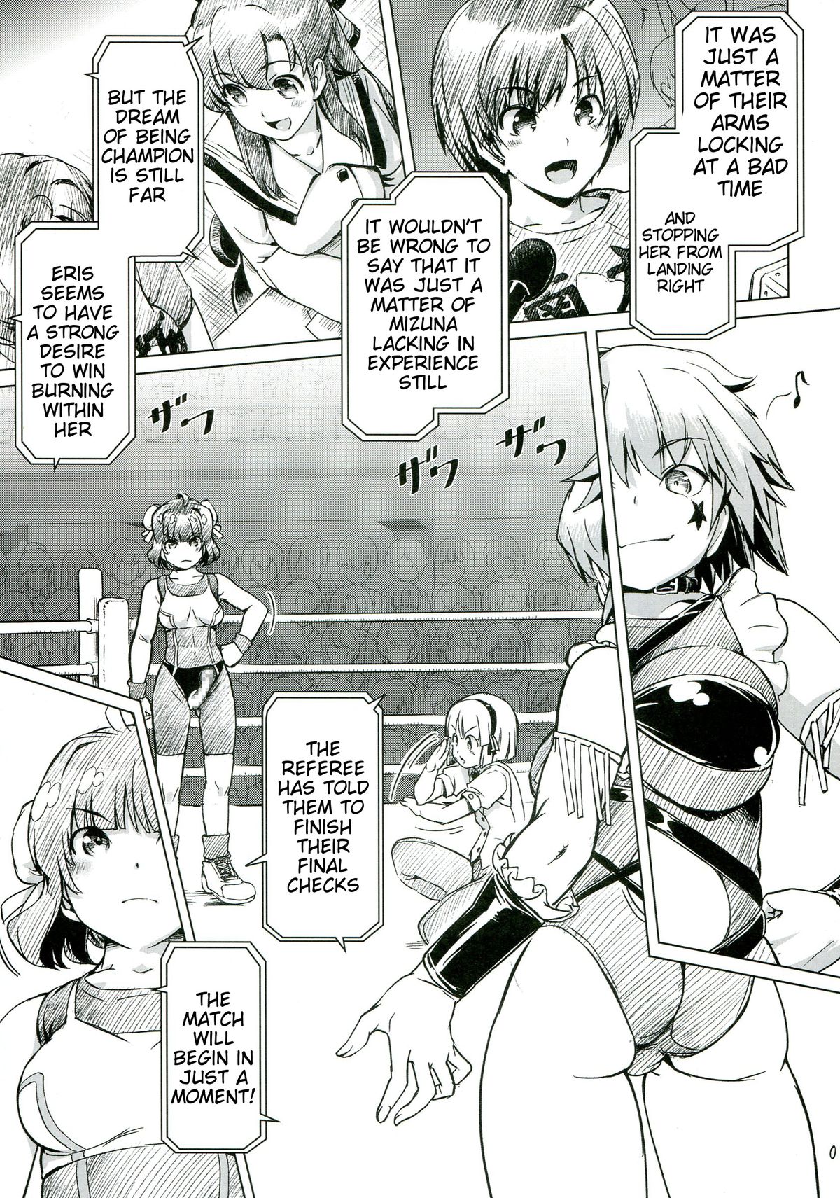 (C85) [Orange Peels (Ore P 1-gou)] Futanari!! Oudou | Futanari champion road [English] {Tigoris} page 7 full