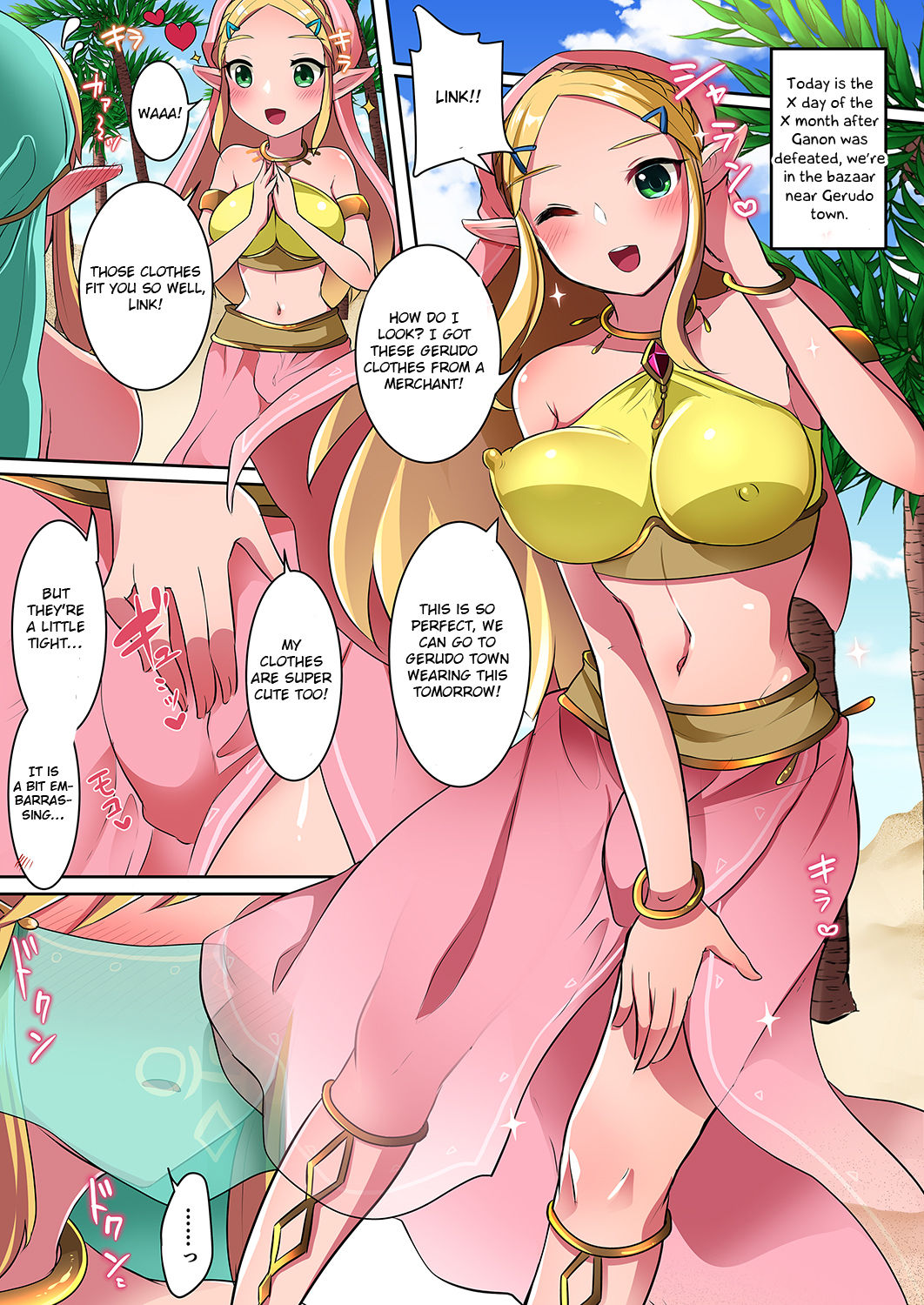 [Maltese (Runrun)] Josou Yuusha wa Ecchi na Onegai Kotowarenai (The Legend of Zelda) [English] [Otokonoko Scans] [Digital] page 6 full