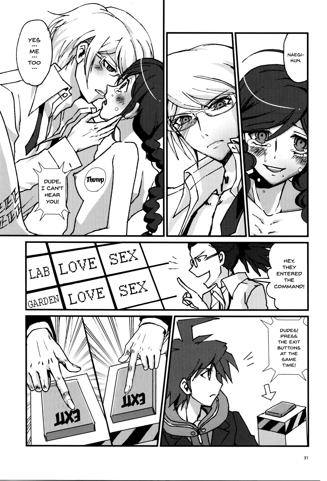 (Break Shot! 4) [Peneya (Koutei Penko)] PEEP GAME (Danganronpa) [English] [Doujins.com] page 30 full