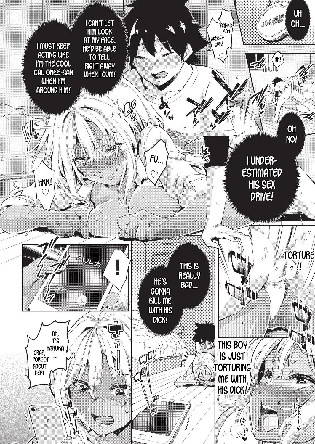 [Musenmai] Doutei Ochinchin ni Katenakatta Kuro Gal | The Black Gal Who Can't Win Against the Virgin Dick (COMIC AUN 2019-06) [English] [desudesu] [Digital] page 22 full
