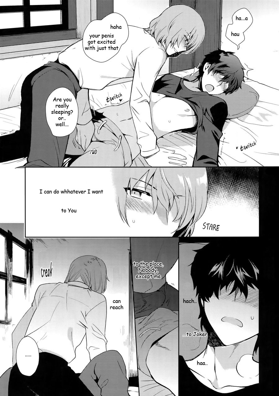 (Youkoso Velvet Room 2) [downbeat (Kirimoto Yuuji)] Kyou wa Mouneru. | I'm gonna sleep for now (Persona 5) [English] page 8 full