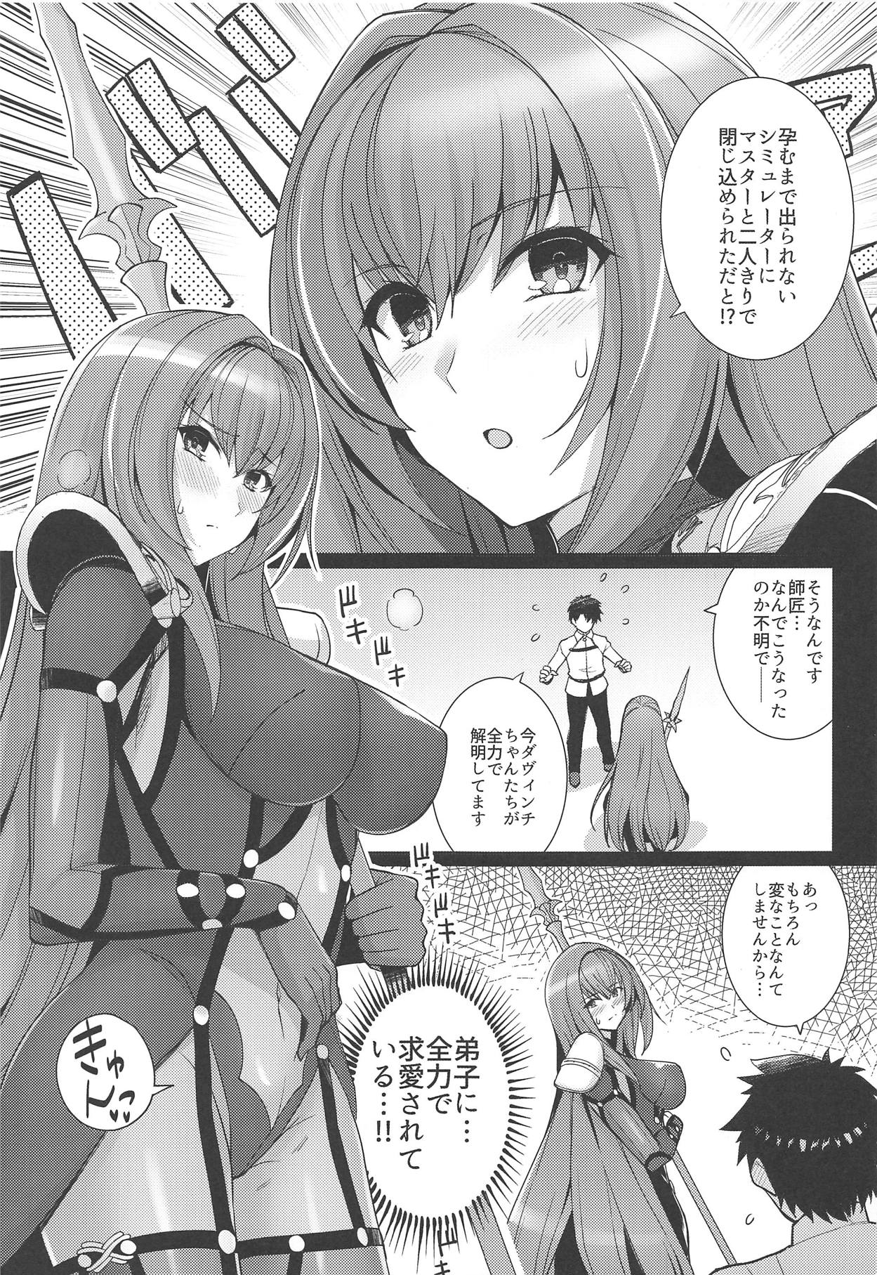 (COMIC1☆15) [Royal Bitch (haruhisky)] Shishou o Haramaseru made Derarenai Simulator (Fate/Grand Order) page 2 full