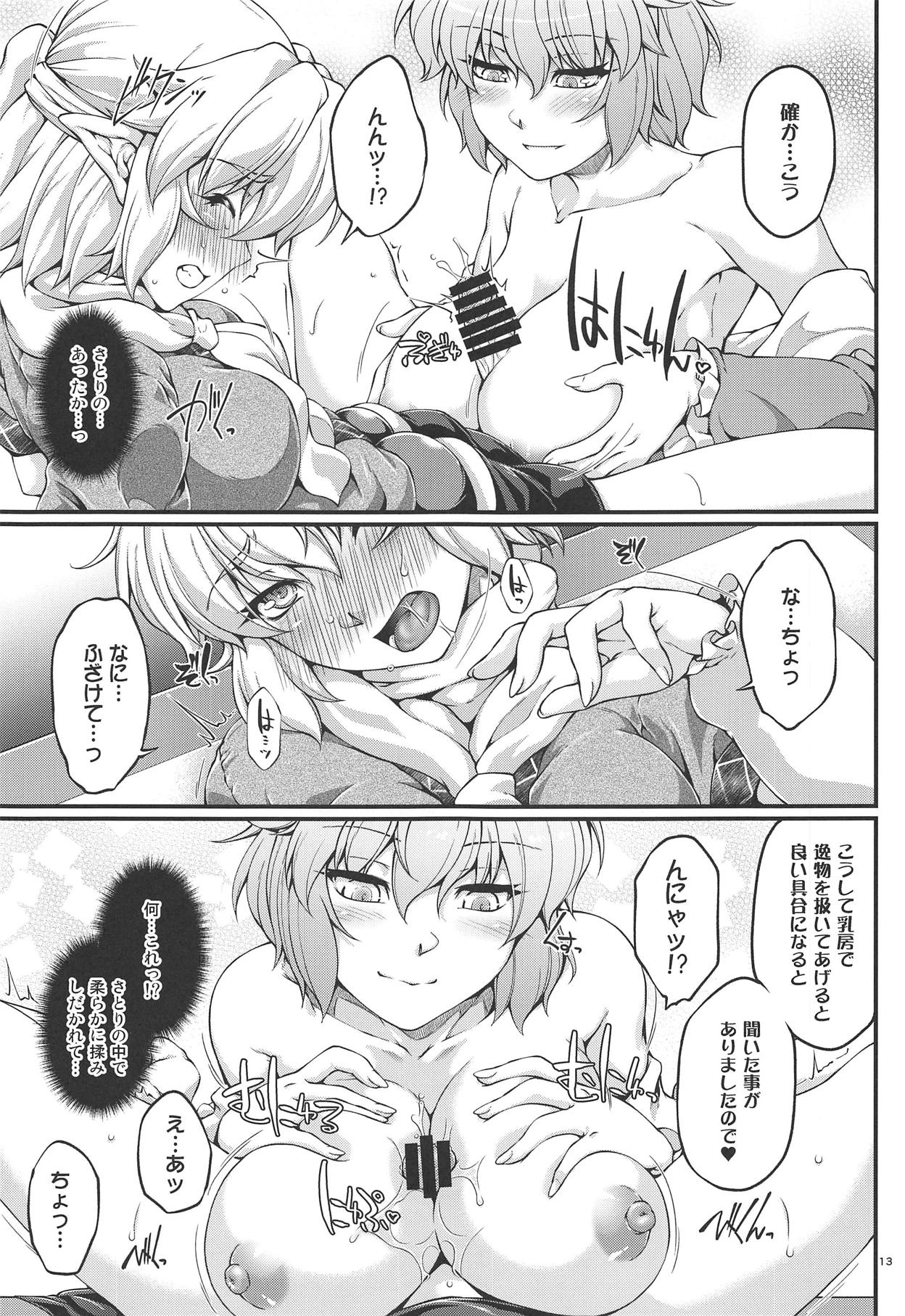 (C95) [Kougeki (Ootsuki Wataru)] SatoPar Reversible (Touhou Project) page 12 full