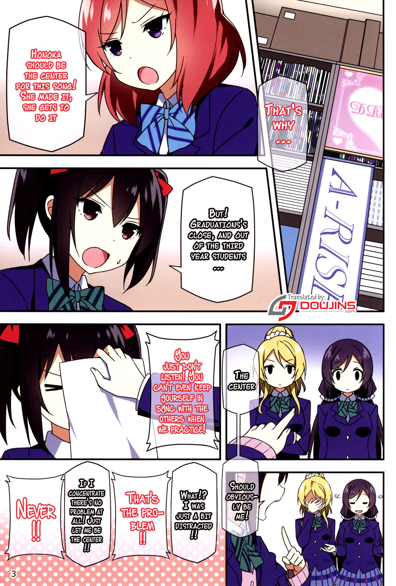 (C88) [Candy Club (Sky)] Endless Love ~Kako Kara no Present~ (Love Live!) [English] {doujins.com} page 2 full