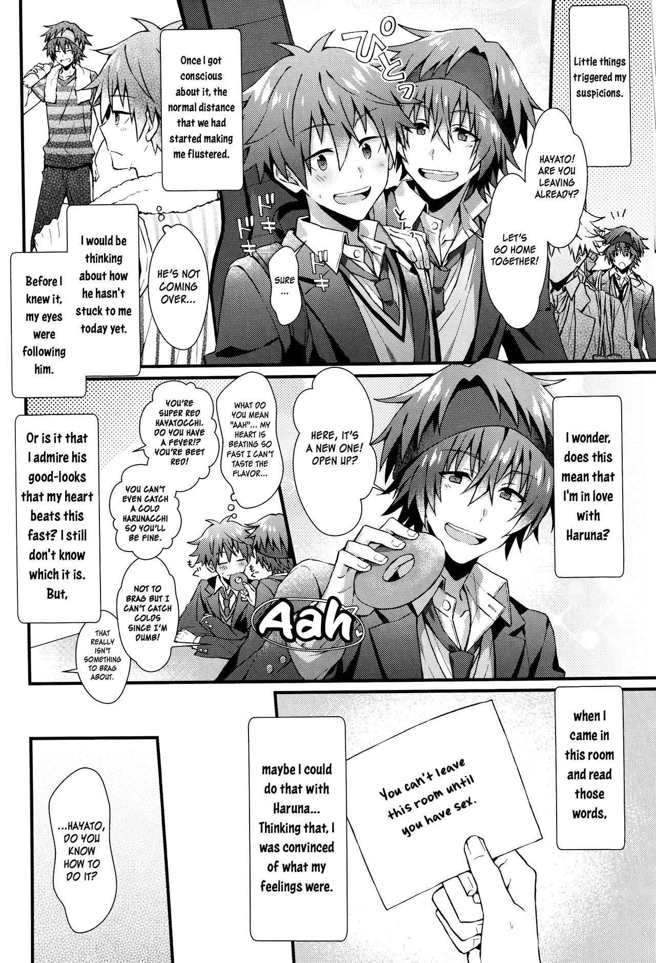 (MIRACLE FESTIV@L!! 18) [Roefupukaji (Nesuo)] Wake atte Deraremasen | For Some Reason We Can't Leave (THE IDOLM@STER SideM) [English] [Anzu] page 9 full