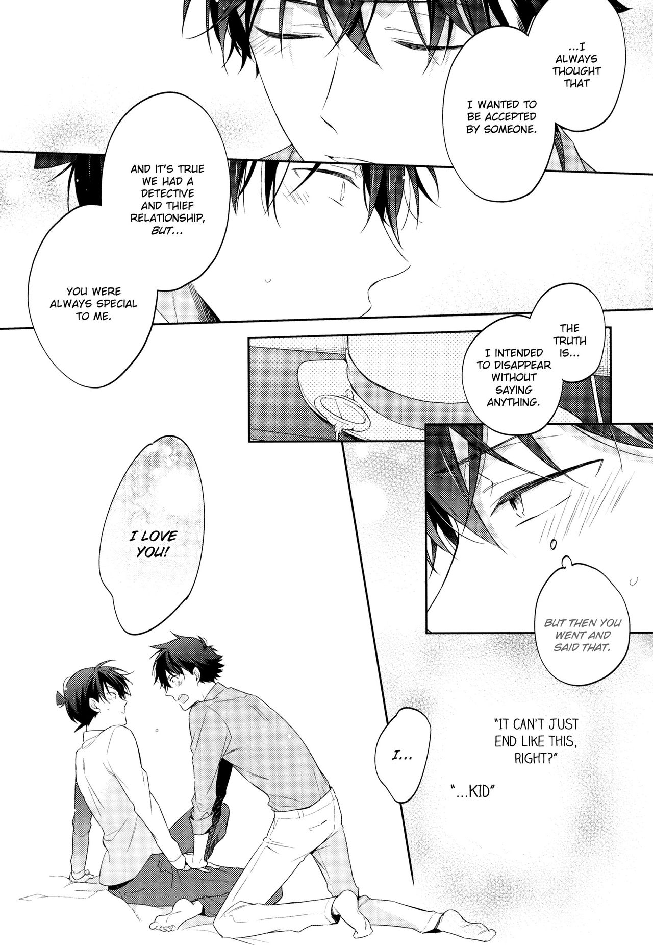 (SUPER25) [Pinkch! (Sawori)] Shiro to Ao to Yoru to Asa to Sorekara no (Detective Conan) [English] page 42 full