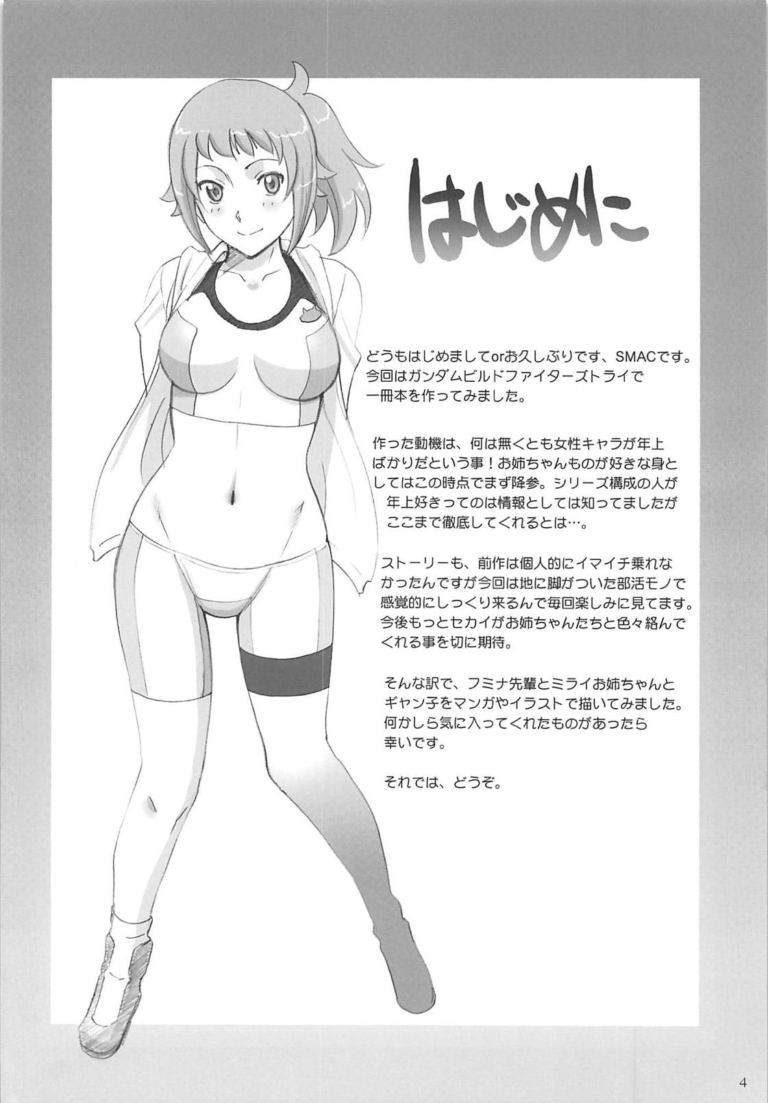 (C87) [ACTIVA (SMAC)] Oneama Fighters Try (Gundam Build Fighters Try) page 3 full